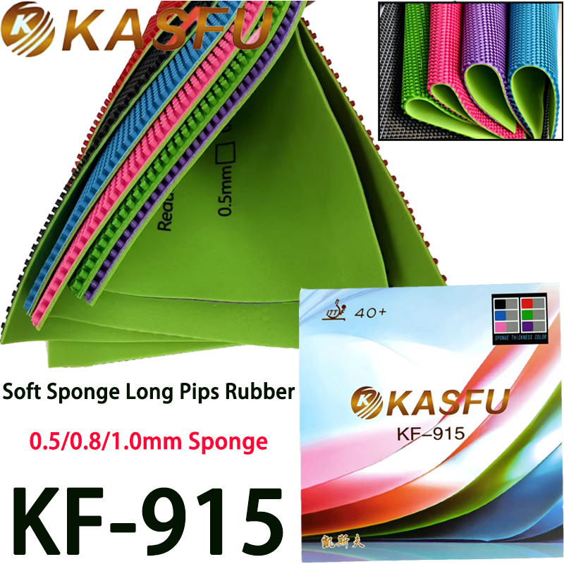 Table Tennis Rubber Anti Spin - KF-915 Tafeltennisrubber Lange Puistjes Boogzinkend Offensief