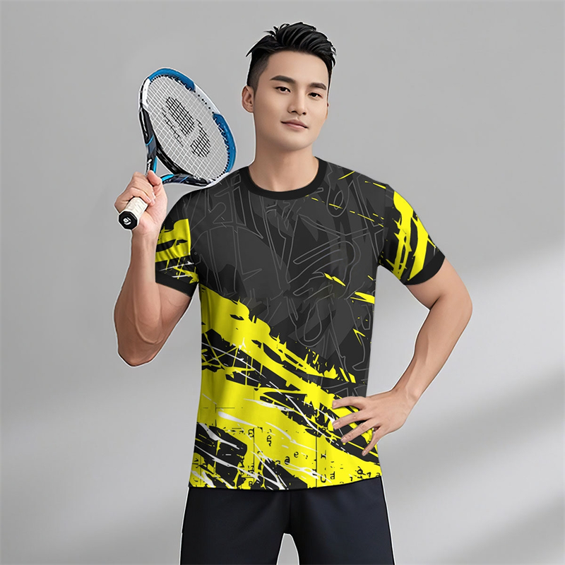 Table Tennis Jersey Butterfly - Sneldrogend sport-T-shirt met korte mouwen voor