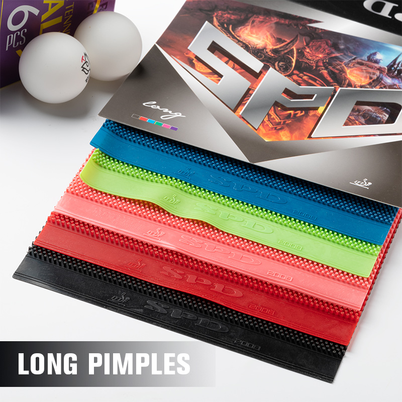 Table Tennis Rubber Anti Spin - SPD Super Long Pips Tafeltennisrubber (OX)