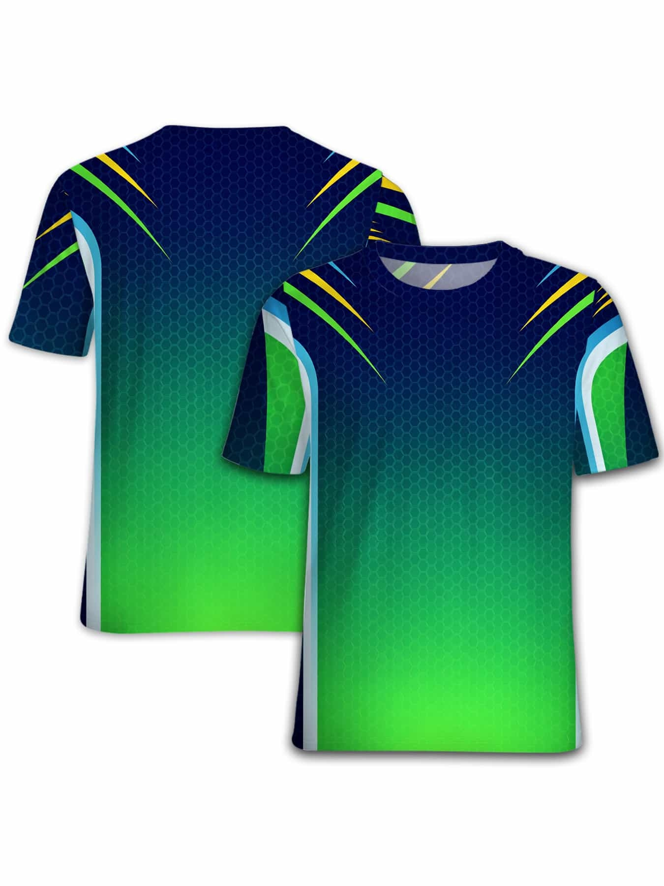 Table Tennis Jersey Butterfly - Heren hoog elastisch sneldrogend sportcompressieshirt blauw