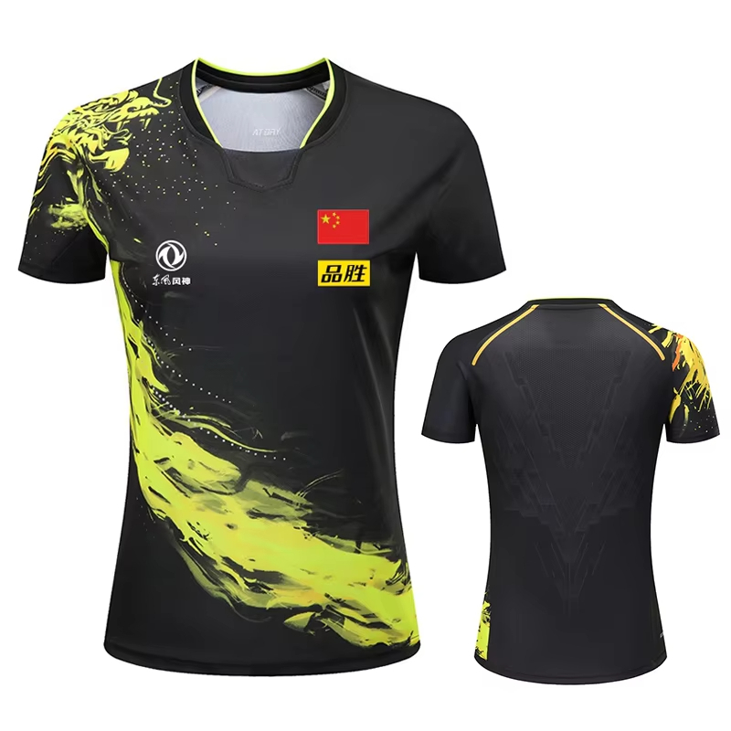 Table Tennis Outfit - China Dragon Tafeltennis Bedrukt T-shirt Voor