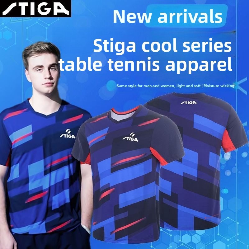 Table Tennis Outfit - Stika tafeltennisjersey heren en dames nieuw