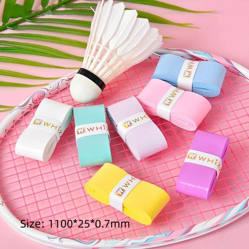 Side Tape Racket - Antislip schokabsorberende badmintonracketgrepen PU tennis badminton
