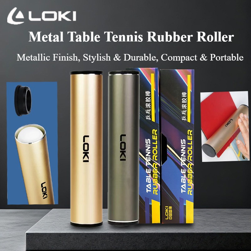 Table Tennis Ball - LOKI Metalen Tafeltennis Rubber Roller Ball