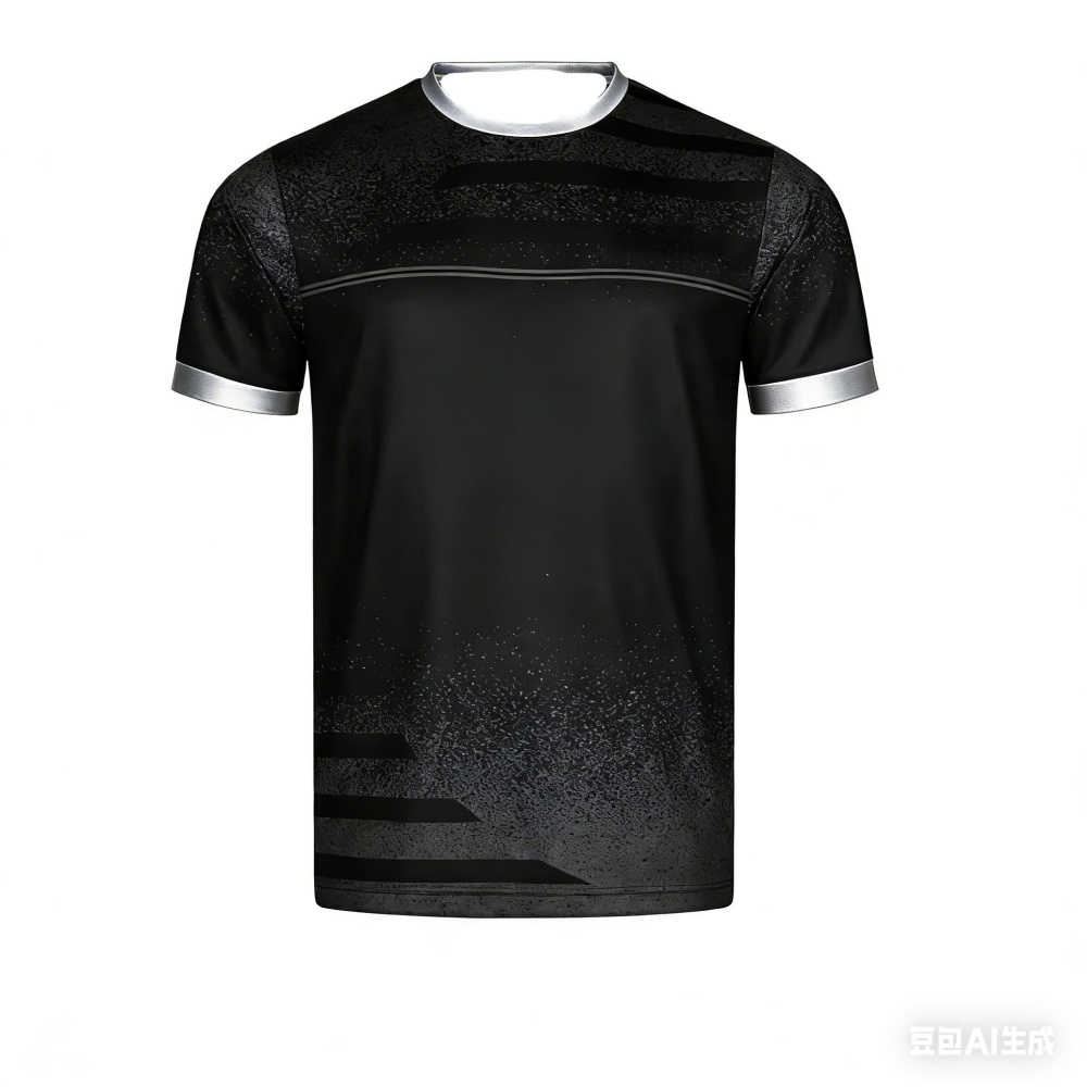 Table Tennis Outfit - Nieuwe Mannen Tafeltennis T-shirt Gradiënt Patroon