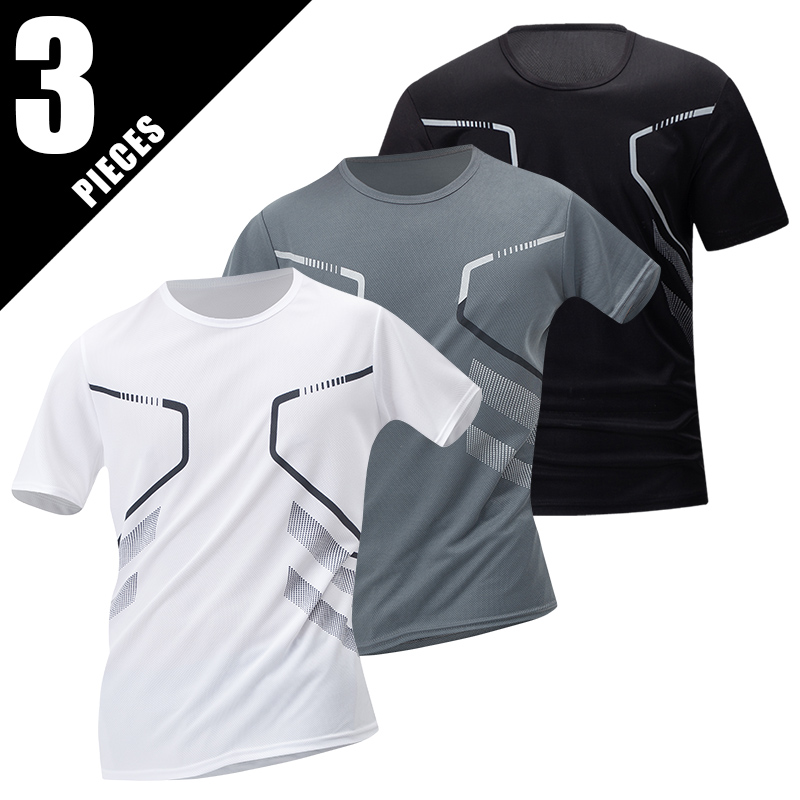 Table Tennis Jersey Butterfly - 1/3/4 Stuks Zomer Heren Bedrukt Sneldrogend