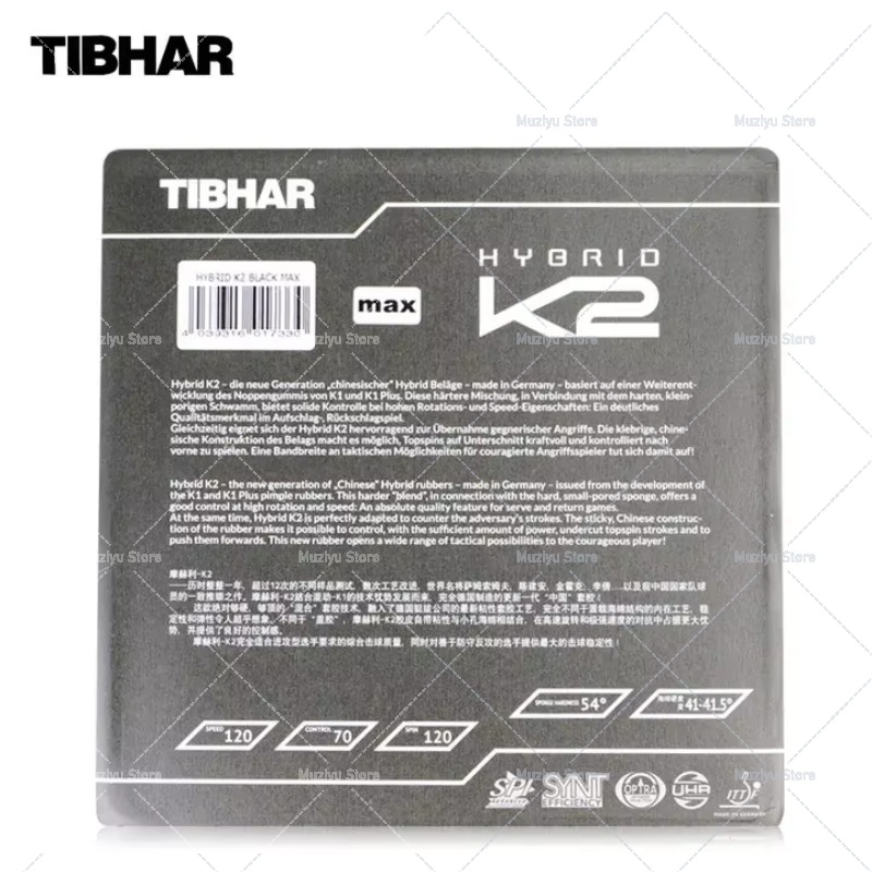TIBHAR HYBRID K2 Tafeltennisru - Table Tennis Germany recensie en prijs