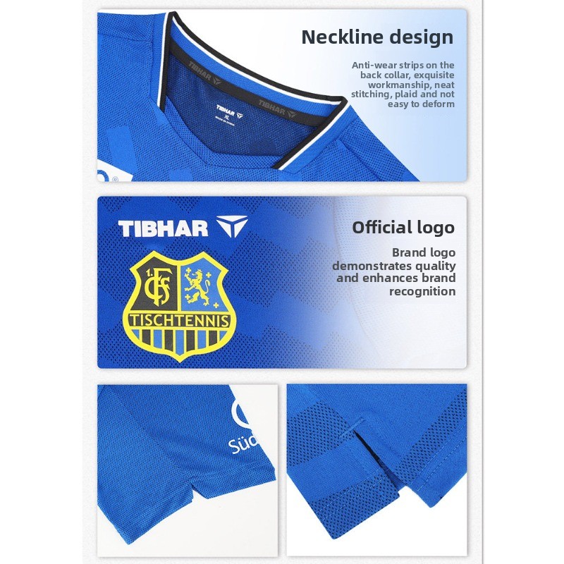 TIBHAR tafeltennis sportkledin - Table Tennis Outfit recensie en prijs