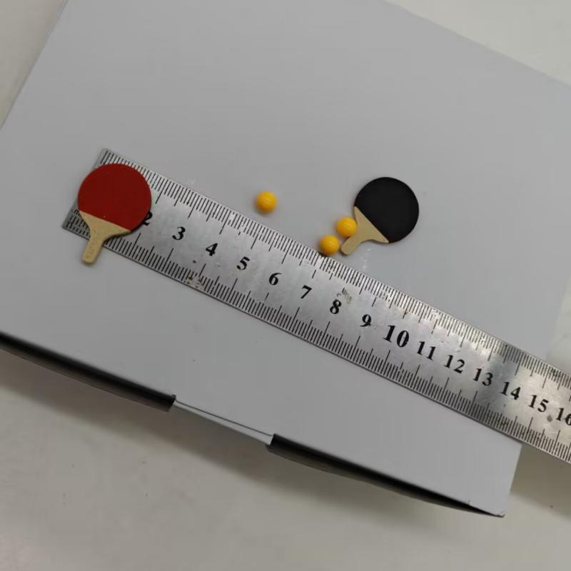 1Set Poppenhuis Miniatuur Ping - Table Tennis Ball recensie en prijs