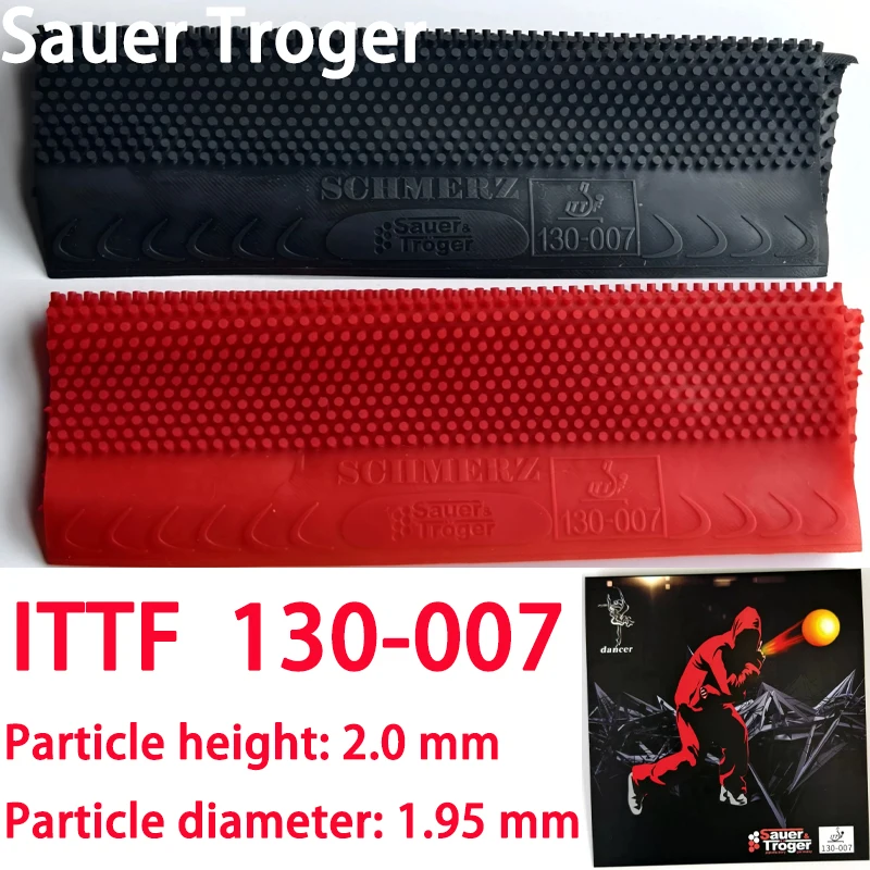 Sauer Troger Dancer 007 Single - Table Tennis Rubber Anti Spin recensie en prijs