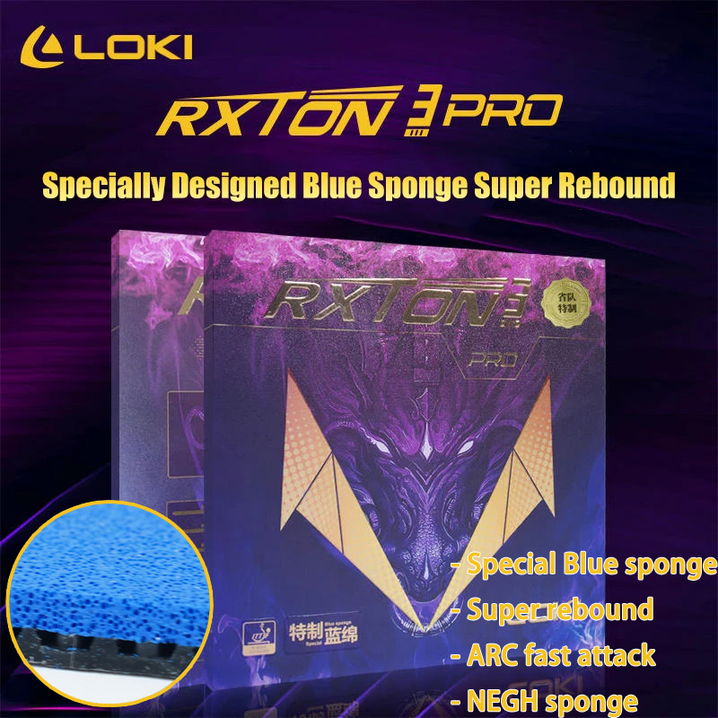 LOKI RXTON 3 PRO Tafeltennisru - Table Tennis Pro recensie en prijs