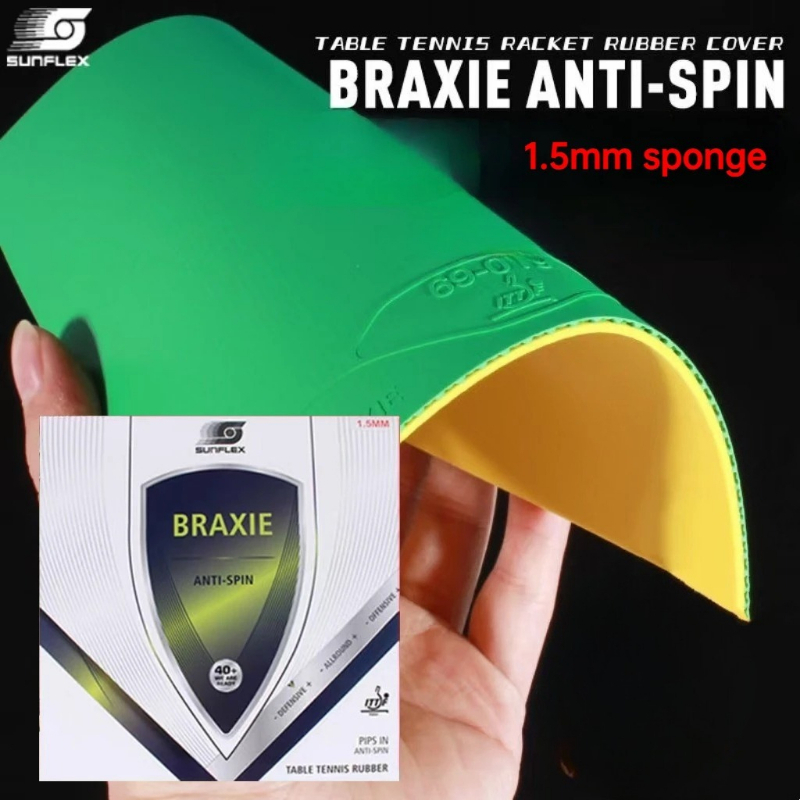 SUNFLEX BRAXIE ANTI-SPIN ITTF  - Table Tennis Rubber Anti Spin recensie en prijs
