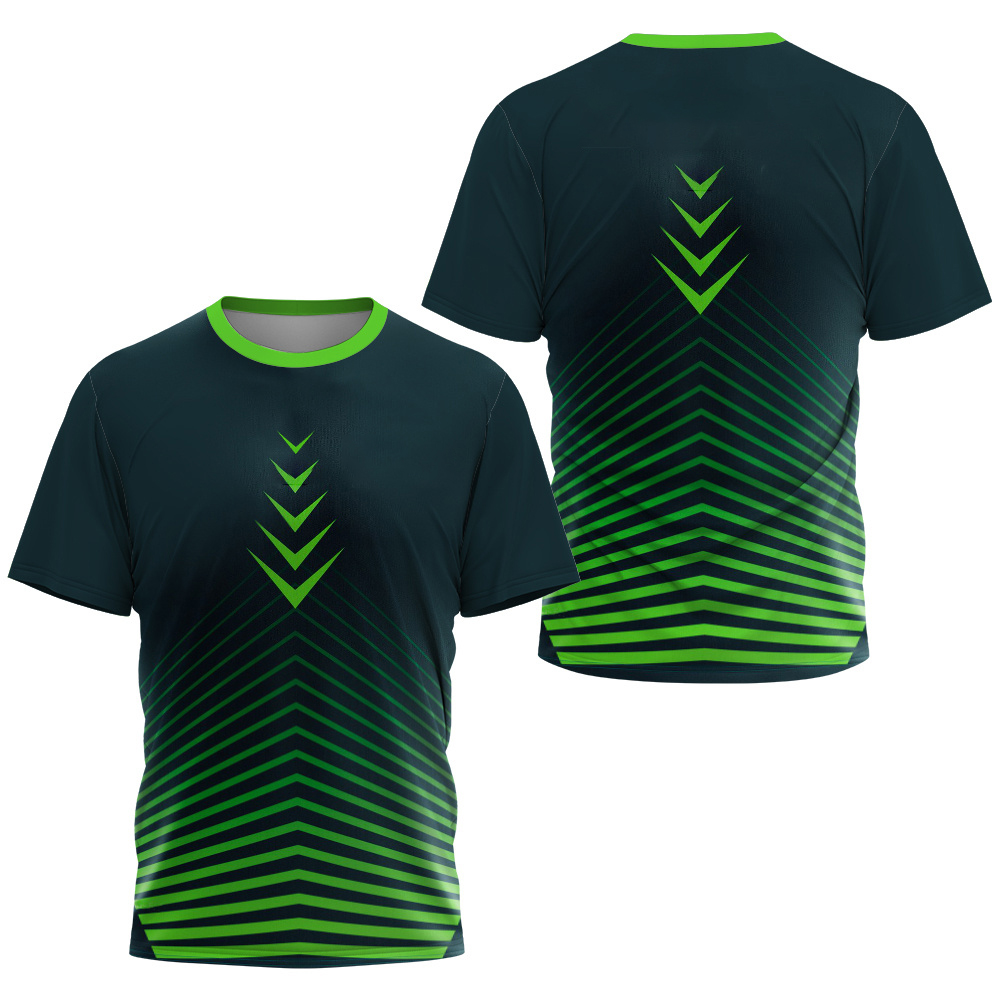 Mode Gradiënt Streep Print T-s - Table Tennis Jersey Butterfly recensie en prijs