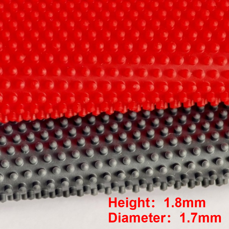 Bullet-head Pips Tafeltennisru - Table Tennis Rubber Anti Spin recensie en prijs